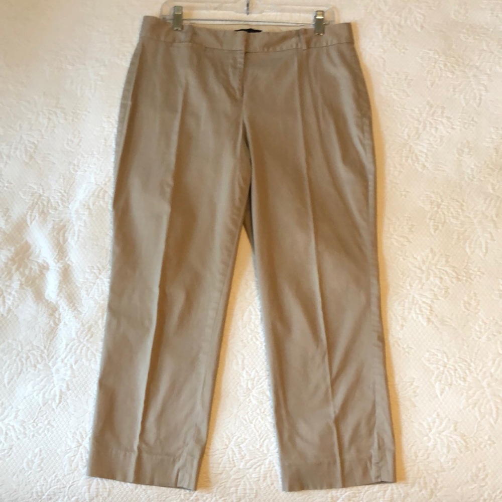 Khaki Talbot Capri pants